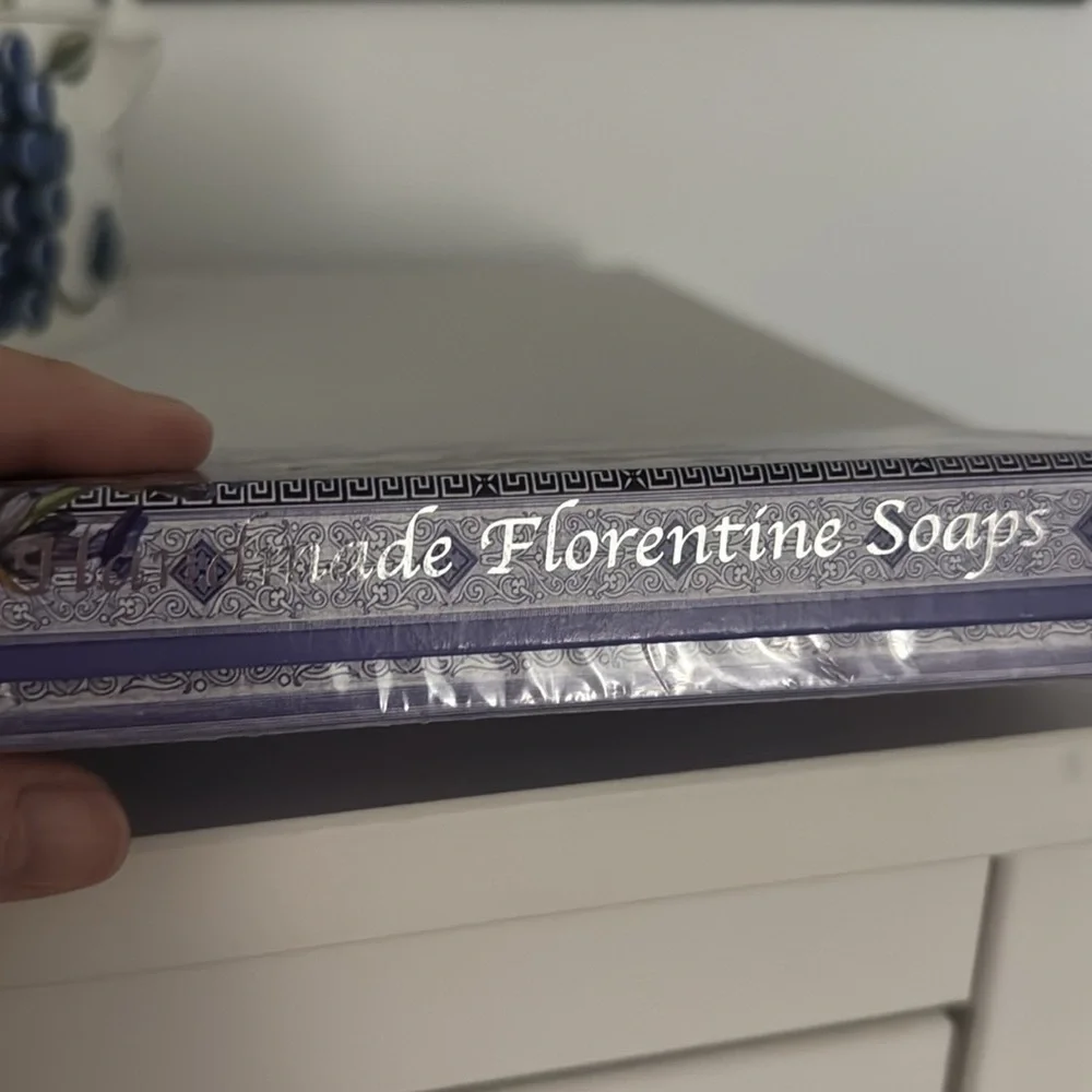 Florentine Tuscan Lavender Soaps NIB Set of 3 Saponificio Artigianale Fiorentino
